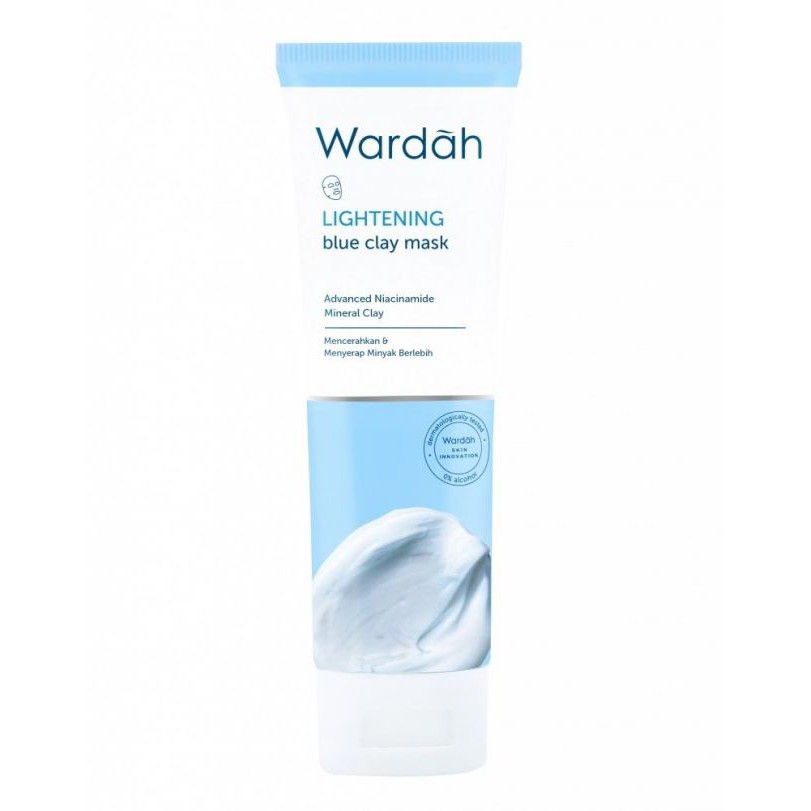 Wardah Lightening Blue Clay Mask