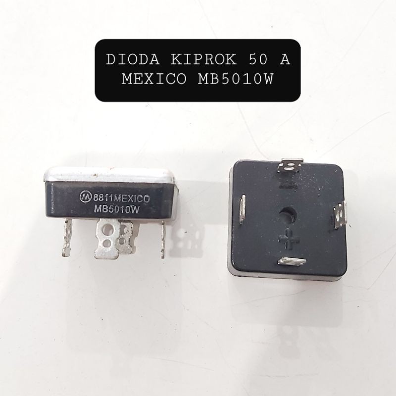 DIODA BRIDGE 50A KIPROK MEXICO MB5010W Motorola 50 Amper