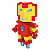 HSANHE BLOCK 6302 Action Figure Cube Nano Micro World Series Iron Man