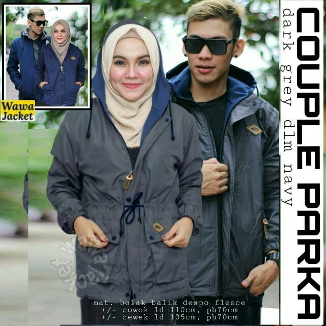 Jaket couple parka