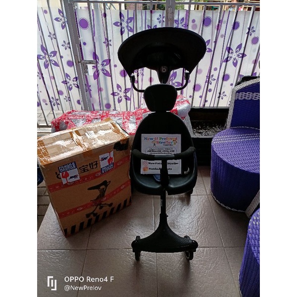 stroller baobaohao hitam
