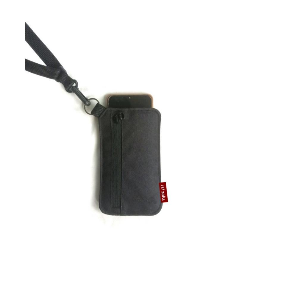 Big Discount Tas Leher Selempang Hp Gantung Sako Wallet Tas Koin Mini Uang ATM Pria Wanita Unisex Co