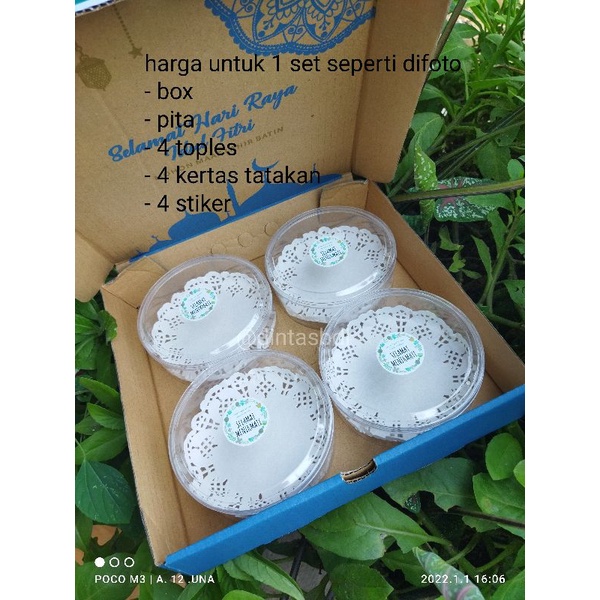 

set box hampers set toples kue lebaran hampers lebaran idul Fitri gift box kotak parcel lebaran