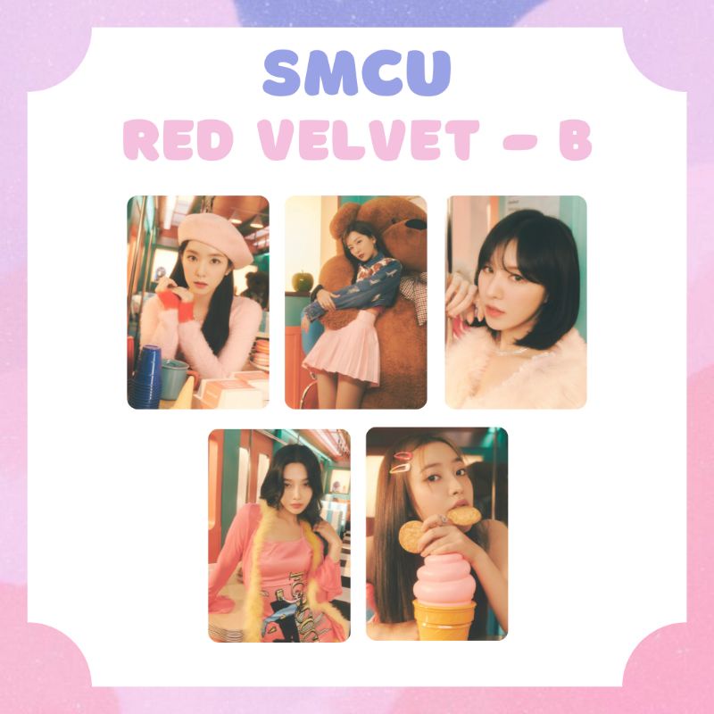 [SMCU] PHOTOCARD SMCU OH! GG! GIRLS GENERATION SNSD RED VELVET ‼️ BACA DESKRIPSI ‼️