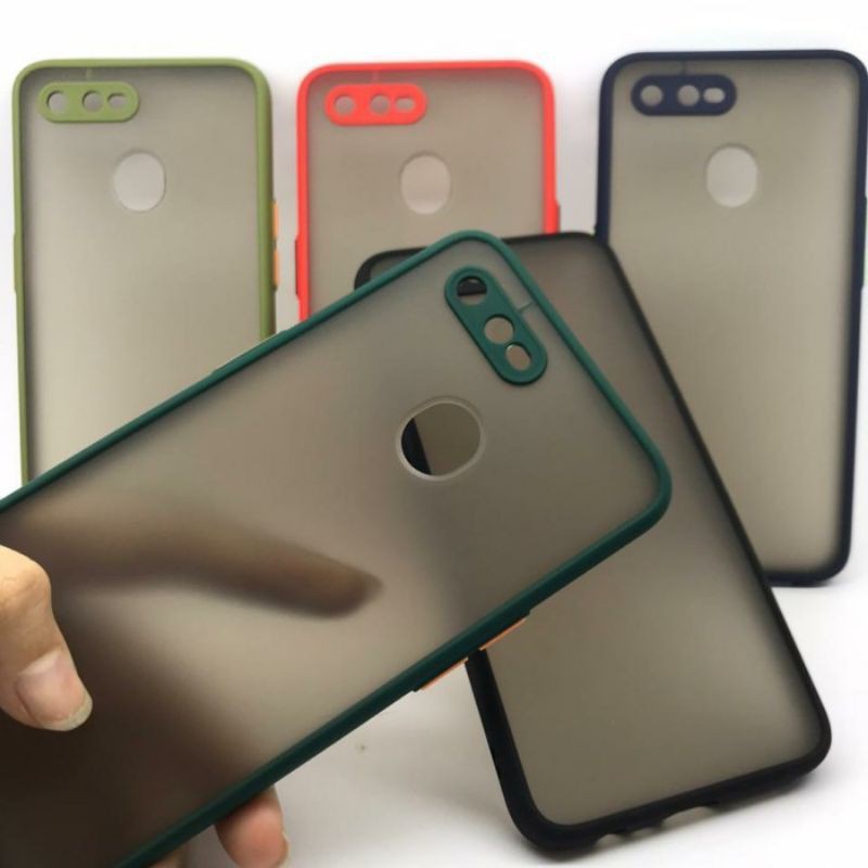 Premium Case Oppo F9/A7/A5S/F9/A12 Aero Case Matte Premium Quality