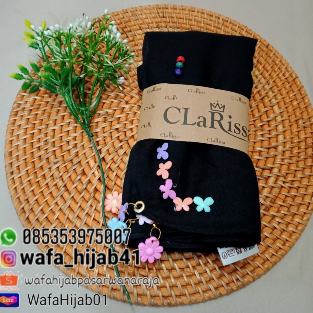 HIJAB CLARISA SUNFLOWER/ JILBAB CLARISSA ORI