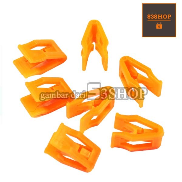 Klip Clip Kancing Orange Penjepit Cover Body Honda Vario 125 150 BEAT