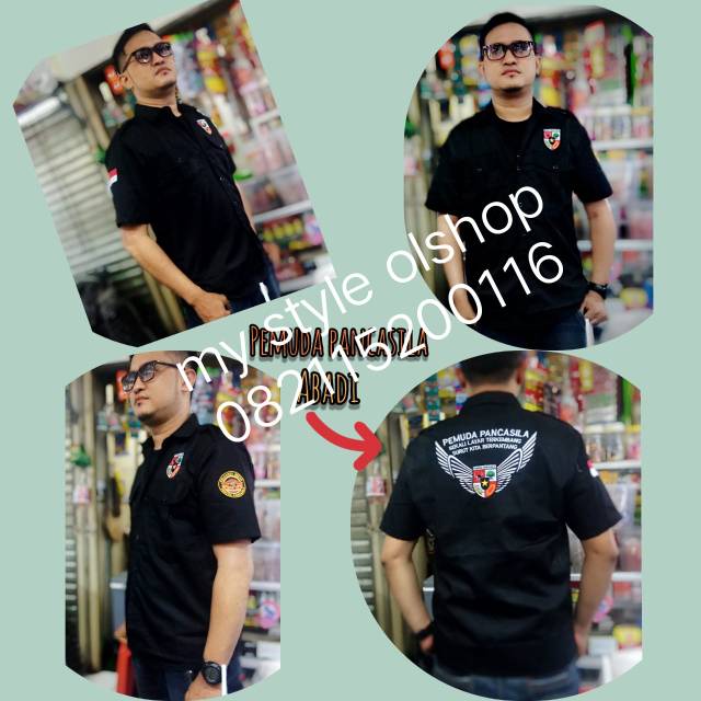 Pemuda Pancasila Kemeja pemuda pancasila ormas pp kemeja sayap pemuda pancasila