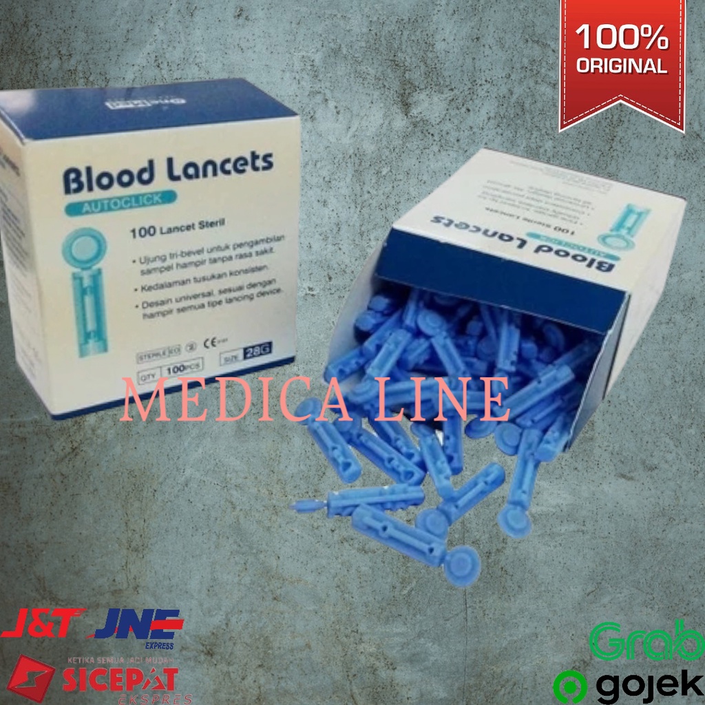 Blood Lancets / Jarum Bekam 28 g onemed