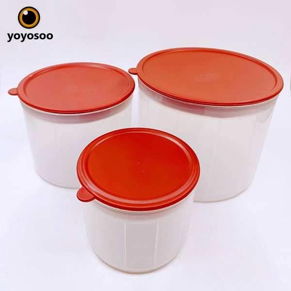 TOPLES PLASTIK - TOPLES SET 3 in 1 / FOOD CONTAINER TEMPAT PENYIMPANAN MAKANAN - YOYOSOO