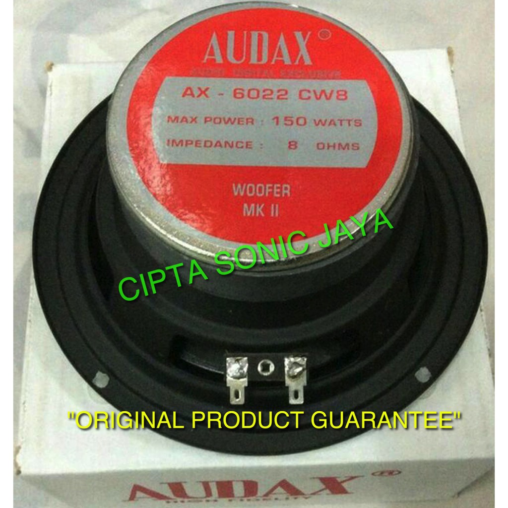 speaker AUDAX AX 6022 CW8 woofer 6 inch AX6022