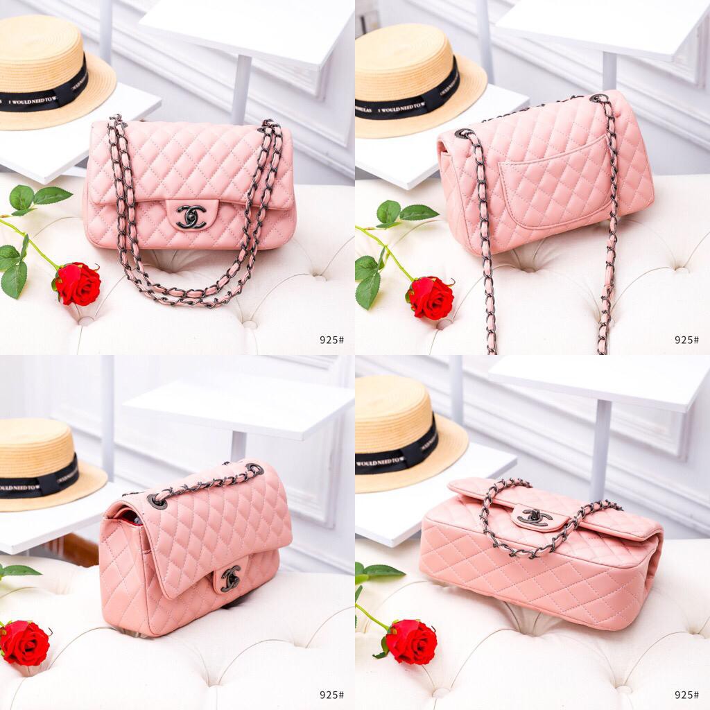 TAS WANITA-TAS IMPORT- Chanel Flap Bag Black Nickel Hardware #925