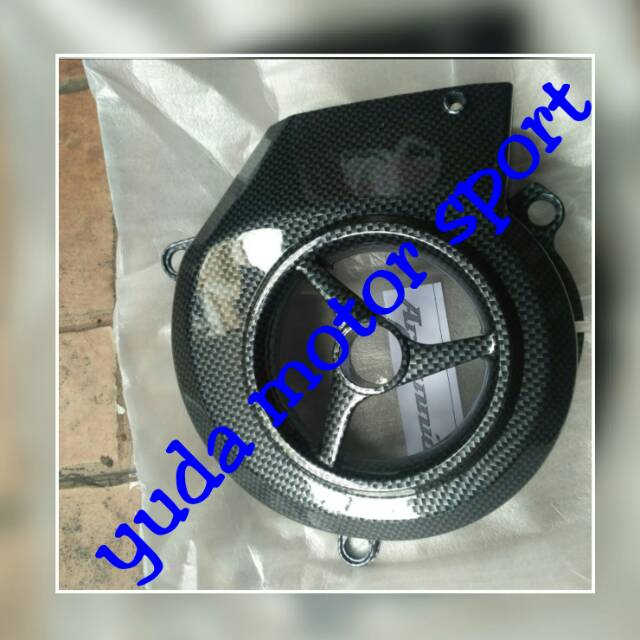 Variasi mio soul karbu carbon tutup kipas mio soul carbon karbon