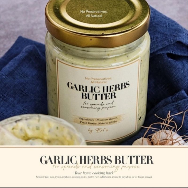 

GARLIC HERB BUTTER (MENTEGA BAWANG DENGAN REMPAH SEGAR) PREMIUM QUALITY