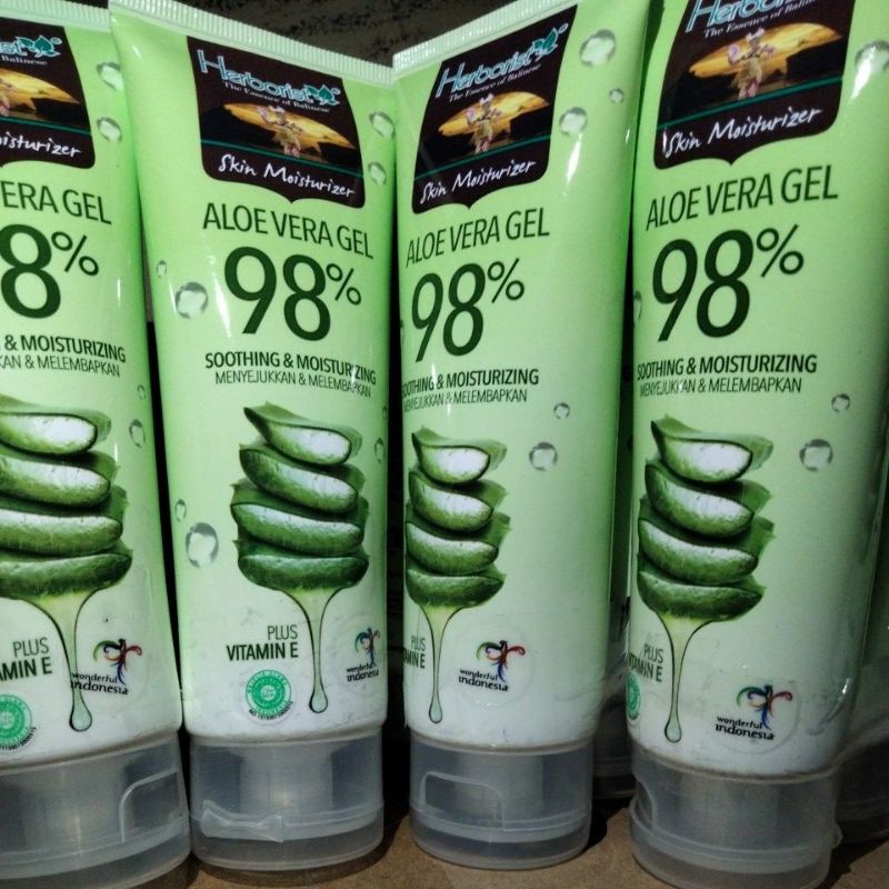 Herboris Gel 98% 100Gr aloe vera moisturizer/herborist