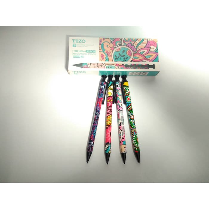 

MURAH PENSIL MEKANIK / MECHANICAL PENCIL TIZO 0.5 BATIK 1600