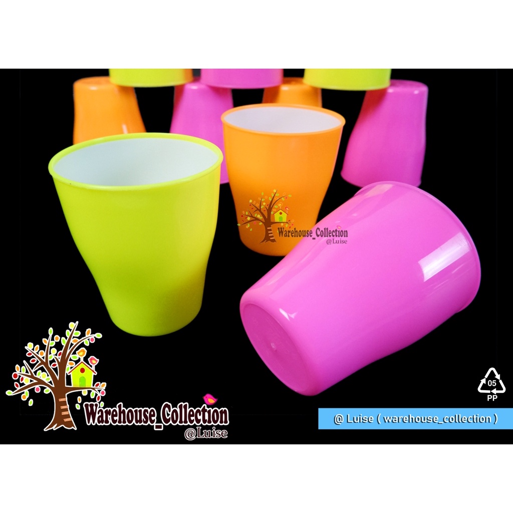 Gelas Plastik Gunma Calista 300Ml/ Hrg-Bj