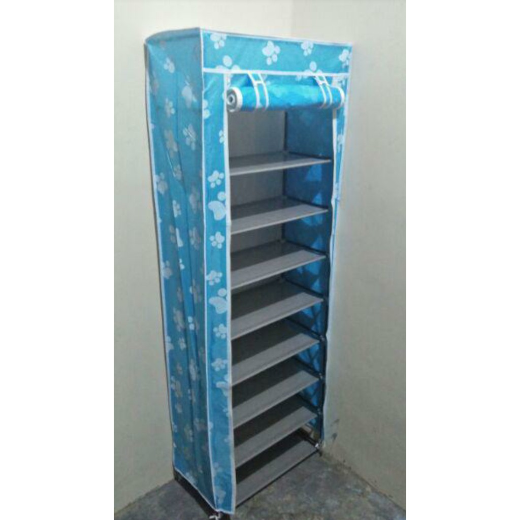 RAK SEPATU KAIN KARAKTER/ SHOE RACK/DORAEMON/ HELLO KITTY/HK/ SPIDERMAN ( RS 10 CHP ) -RAK SERBAGUNA