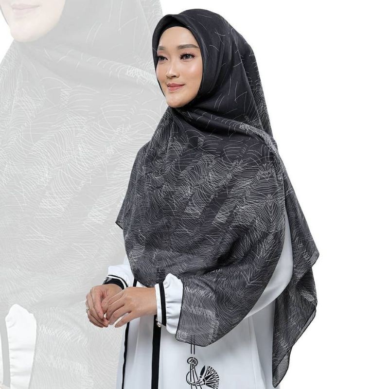 Kerudung Segi Empat Rabbani Tetra Ainalani