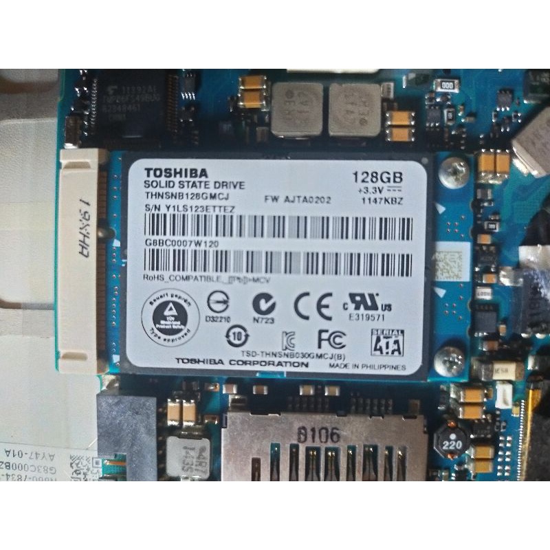 SSD MSATA TOSHIBA 128 GB
