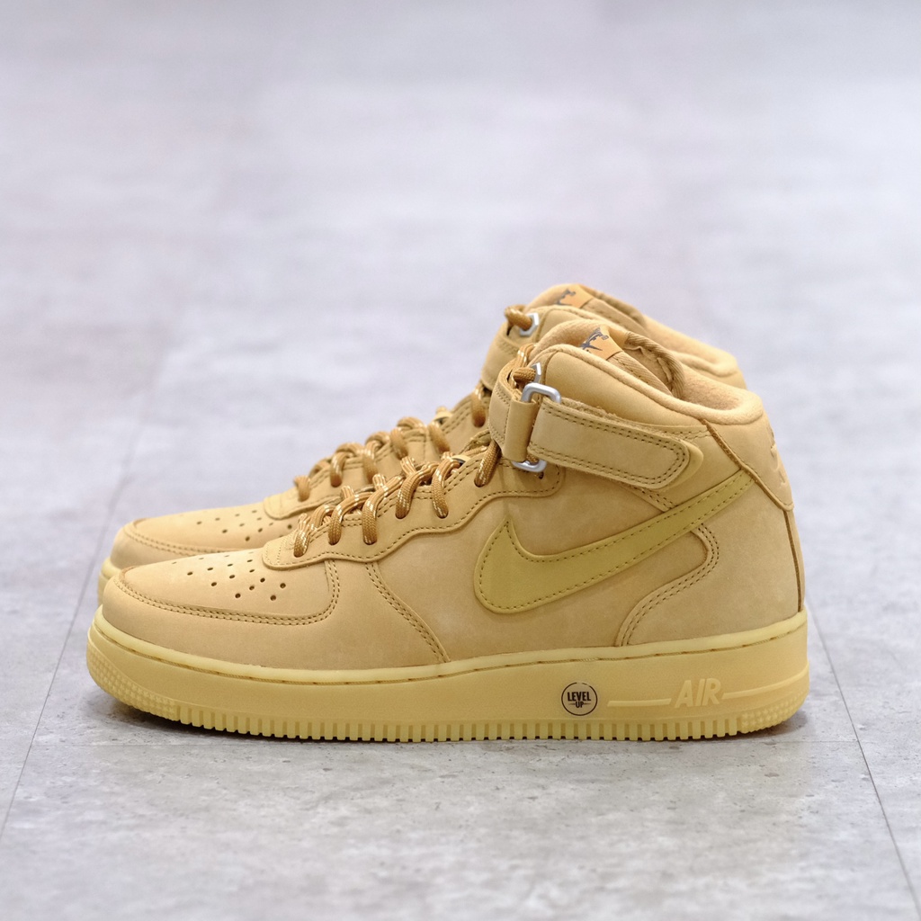 Air Force 1 Mid Flax 100% Original