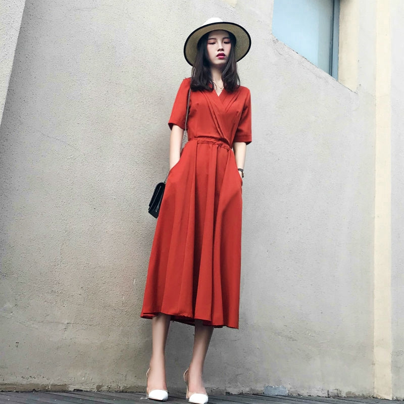 plus size short sleeve midi dress