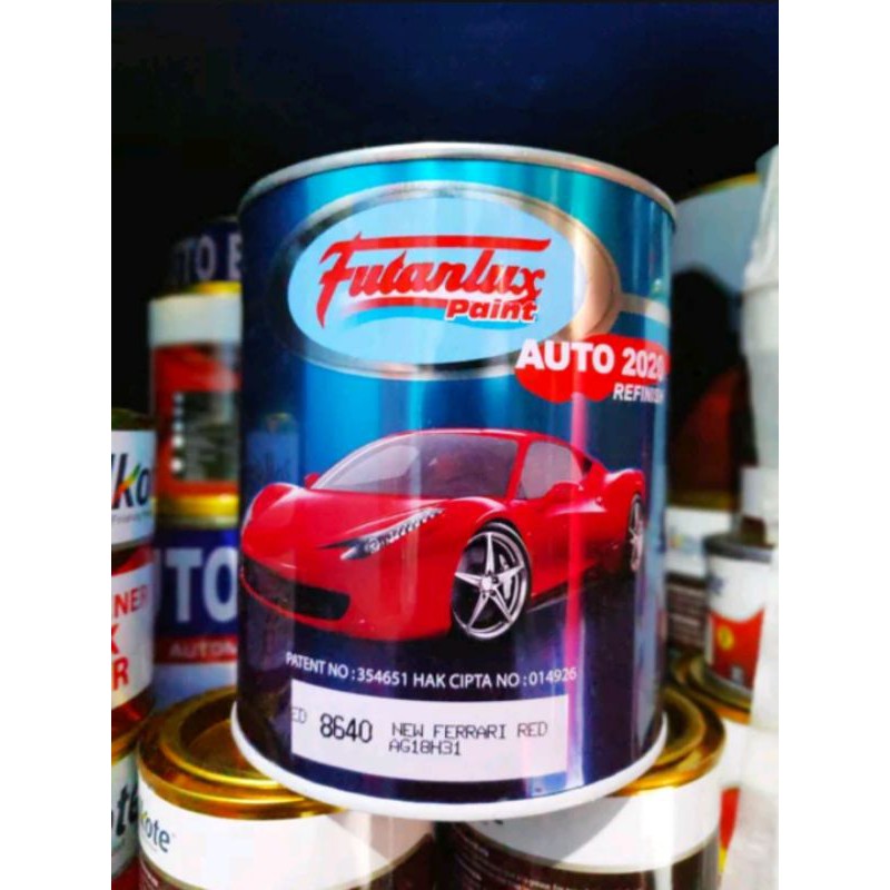 Futanlux Cat NC red Ferrari merah cabai terang 1kg
