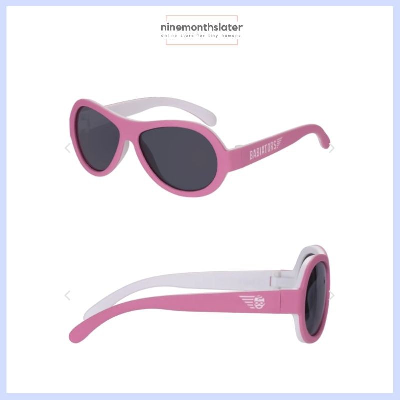 Babiators Two Tone Aviator Kacamata Hitam Anak Bayi Balita Toddler Sunnies Sunglasses Anti UV