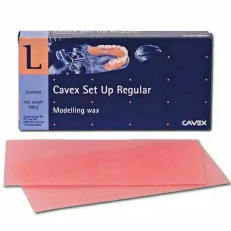 CAVEX Modelling Wax 1 BOX | Malam Merah