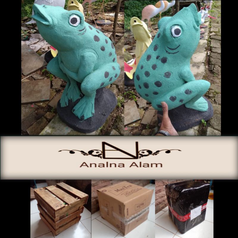 patung air mancur/patung kodok air mancur/patung taman
