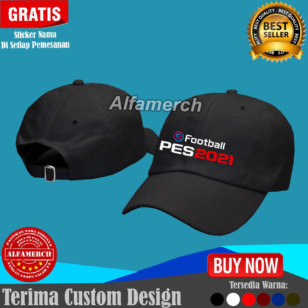 MANTAP  Topi BASEBALL PES 2017 PS4 PS 4 PS3 PS 3 Navy Distro Pria Wanita Polos Keren ALFAMERCH