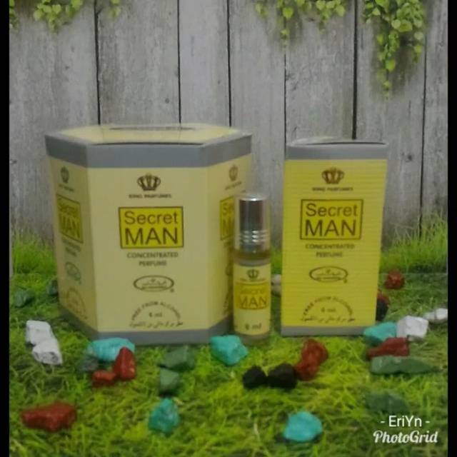 Parfum Arab Secret Man 6pcs Minyak Wangi Secret man al raehan