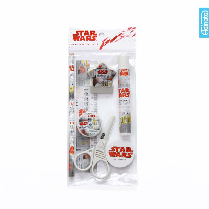 

Paket Puzzle Anak - Paket Ujian - Paket Alat Tulis Star Wars Stationery Set 7Pcs / Paket Alat Tulis