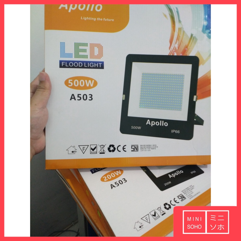 Lampu Sorot LED OUTDOOR FLOODLIGHT Tembak 500W Watt IP66 Spotlight