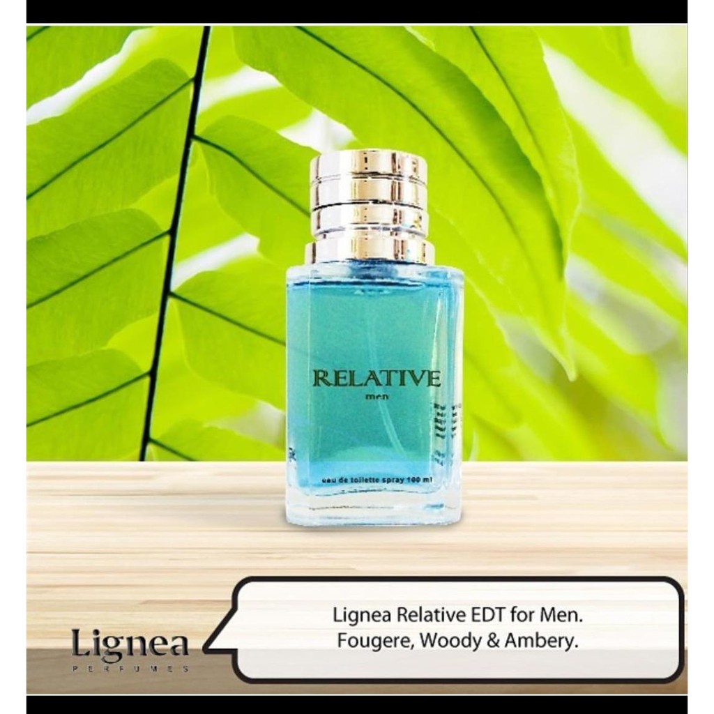 Parfum Lignea Relative EDT for Men Fougere, Woody & Ambery