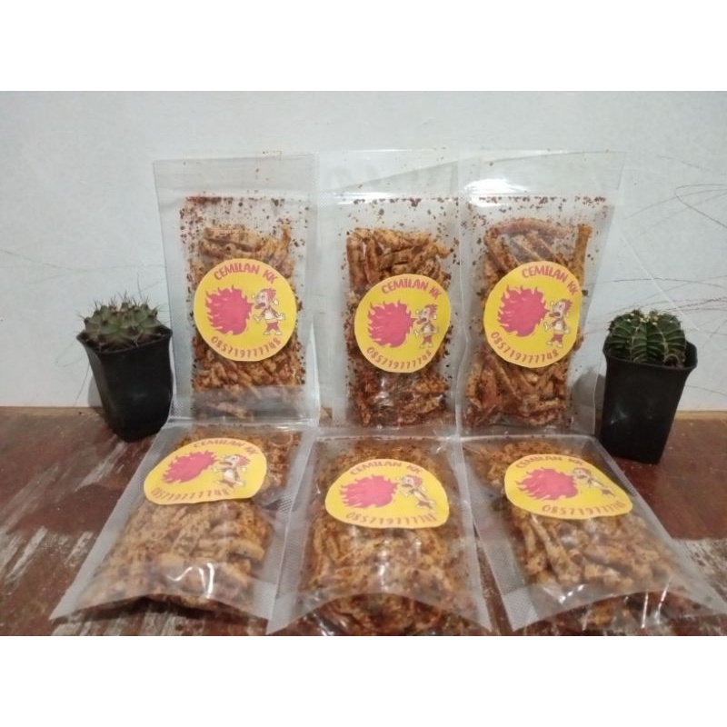 

basreng pedas daun jeruk dan original daun jeruk