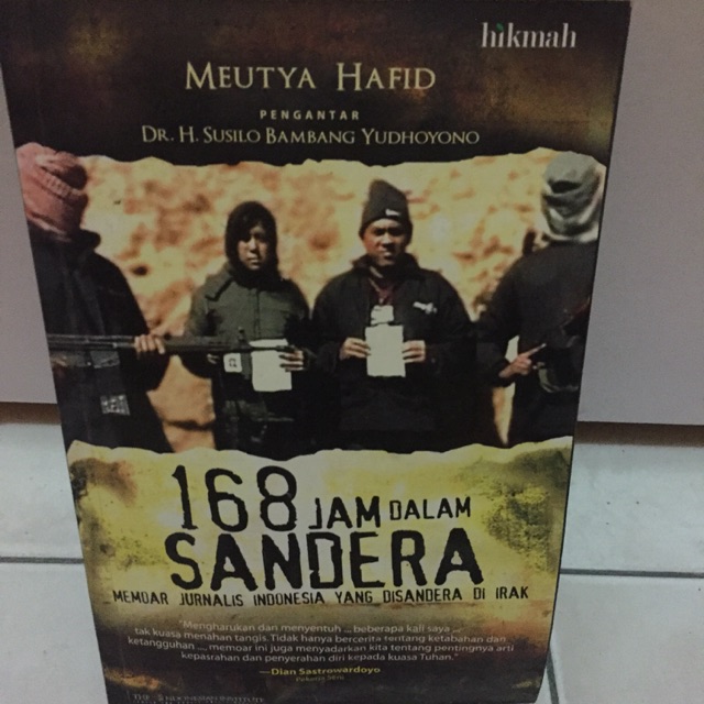 Novel 168 jam dalam sandera