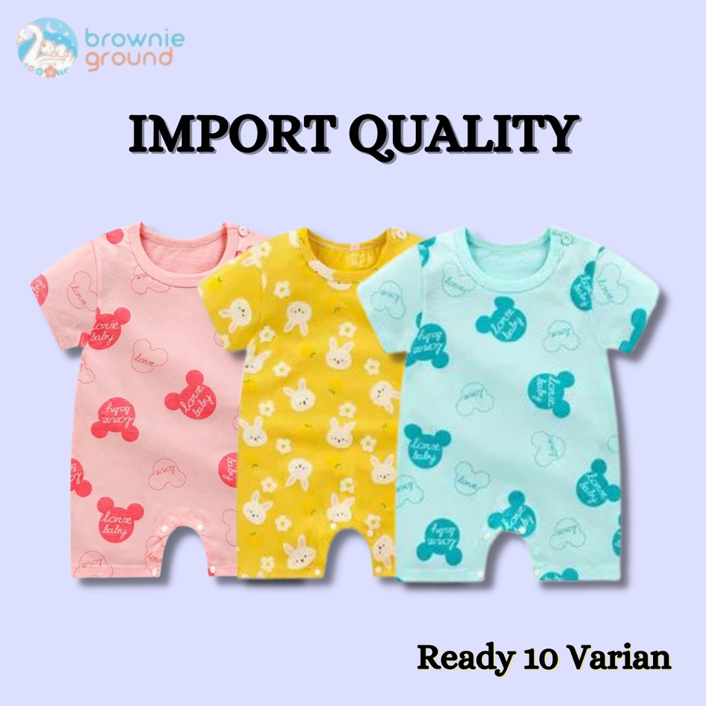 Baju bayi 0 6 bulan Jumper bayi / baju bayi laki laki baju bayi perempuan jumper bayi 0 6 bulan Import