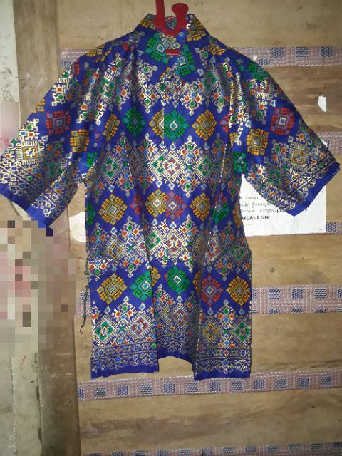 Batik Couple Brokat Tile Kebaya Maura Zara Brown
