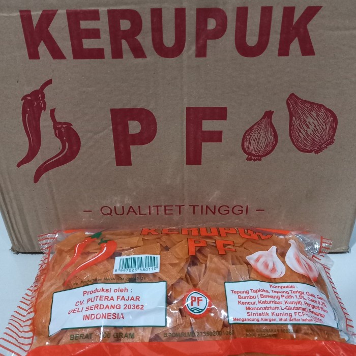 

TERLARIS kerupuk pf medan bawang