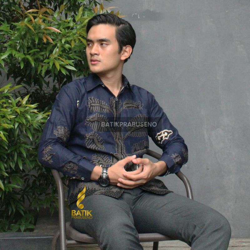 KEMEJA BATIK PRIA MOTIF KUSUMO BATIK NGANTOR PRIA BATIK PREMIUM ORIGINAL BY PRABUSENO