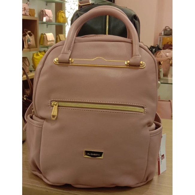 [PINK] TAS RANSEL WANITA MERK ELIZABETH