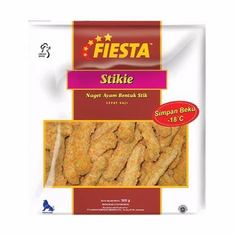 

FIESTA Stikie Chicken Stick / Nugget Ayam Bentuk Stick 500g