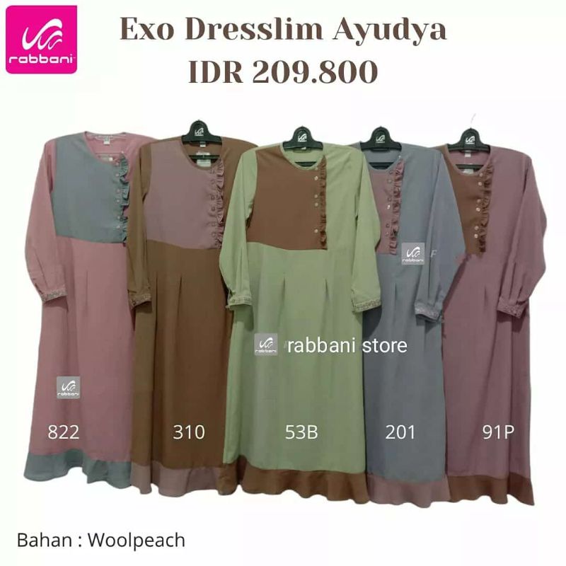RABBANI Dresslim Exo Ayudya