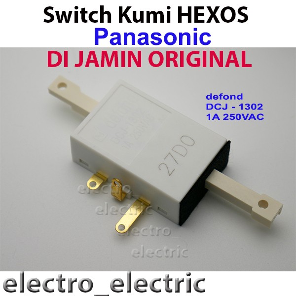 Switch Kumi Hexos Fan KDK dan Panasonic Original Part