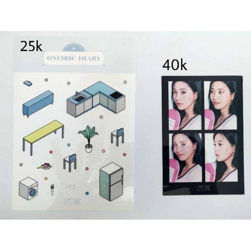 

Perintilan Oneiric Diary Iz*one Eunbi Nako Sticker Photofilm