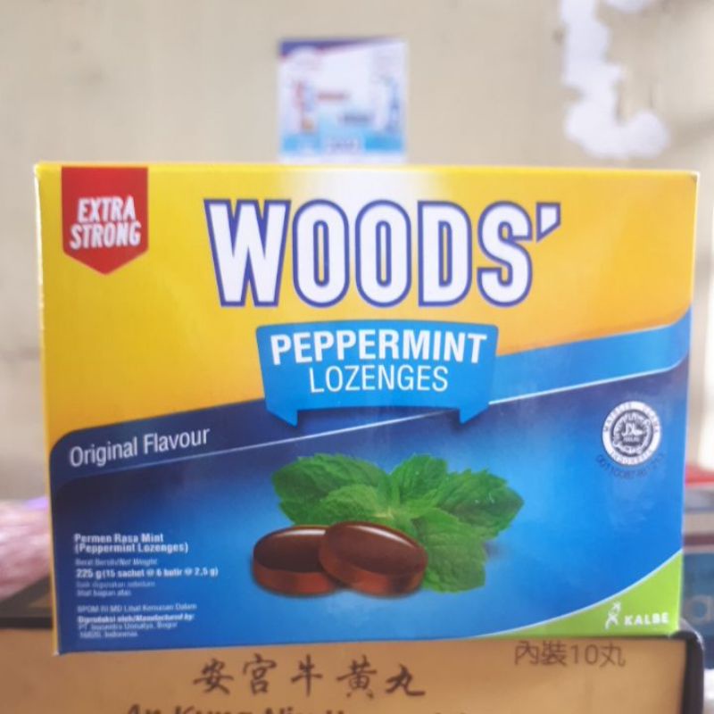 

Woods Peppermint Lozenges