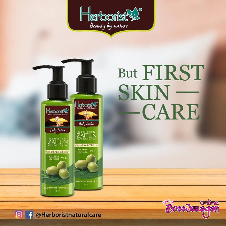 (BOSS) Herborist Body Lotion Zaitun - ZAITUN 145ML