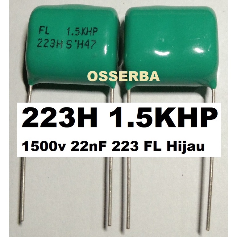 Mylar 22nf 1500v 223 223H 1.5KHP Milar