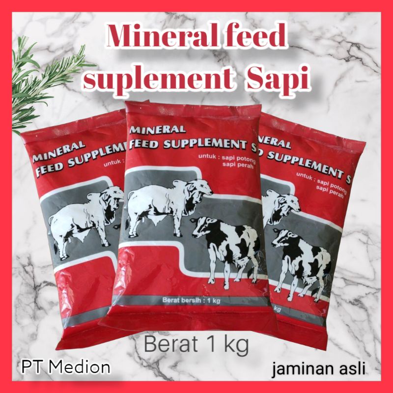 Mineral feed sapi medion-mineral feed suplement s